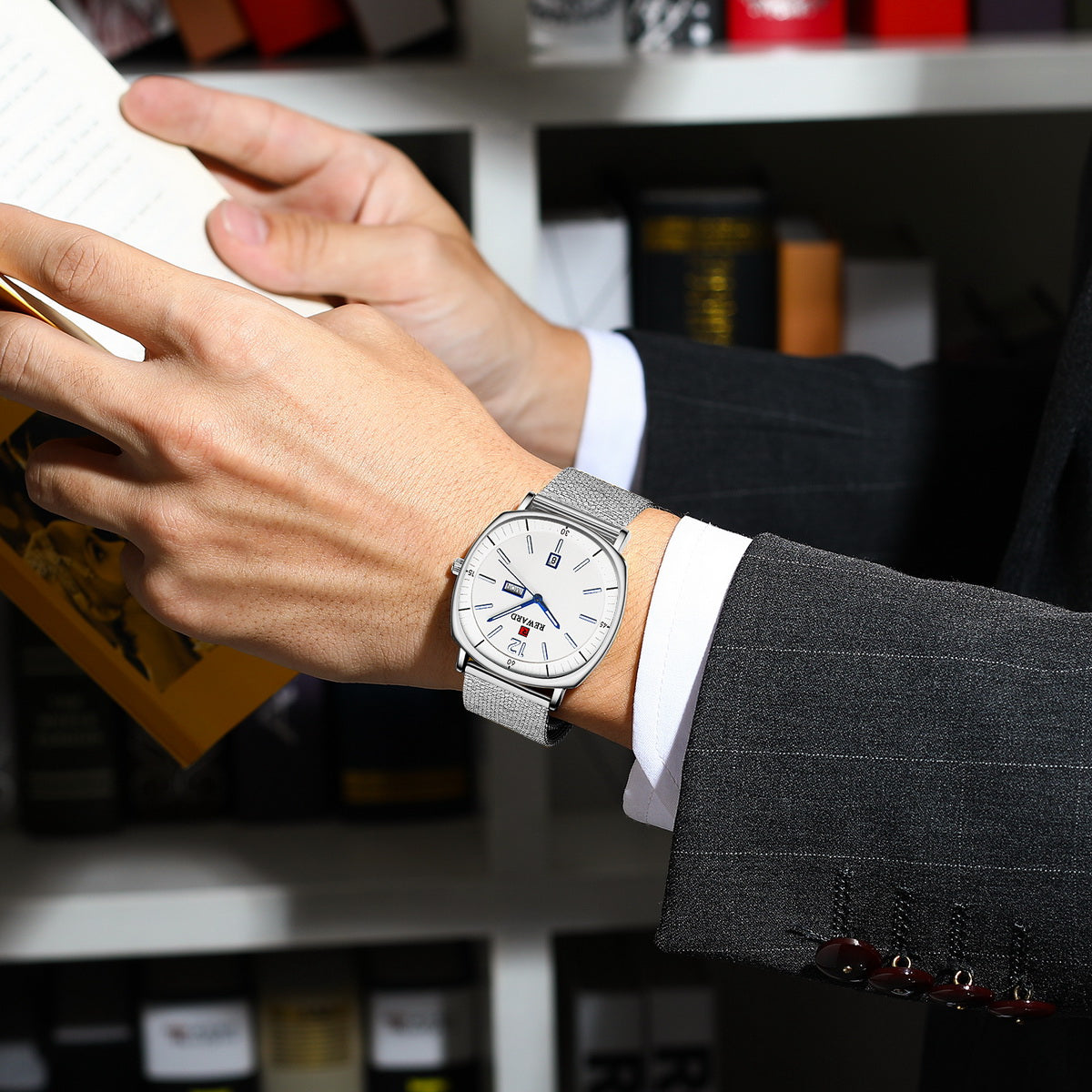 REWARD™ SQuare Watch - Silver