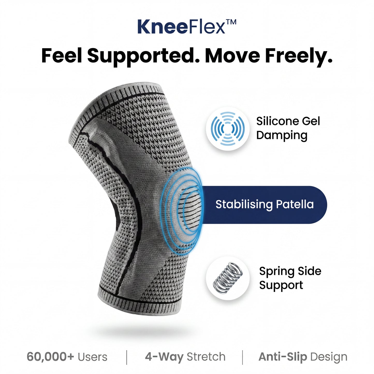 KneeFlex™ - Advanced Compression Knee Support
