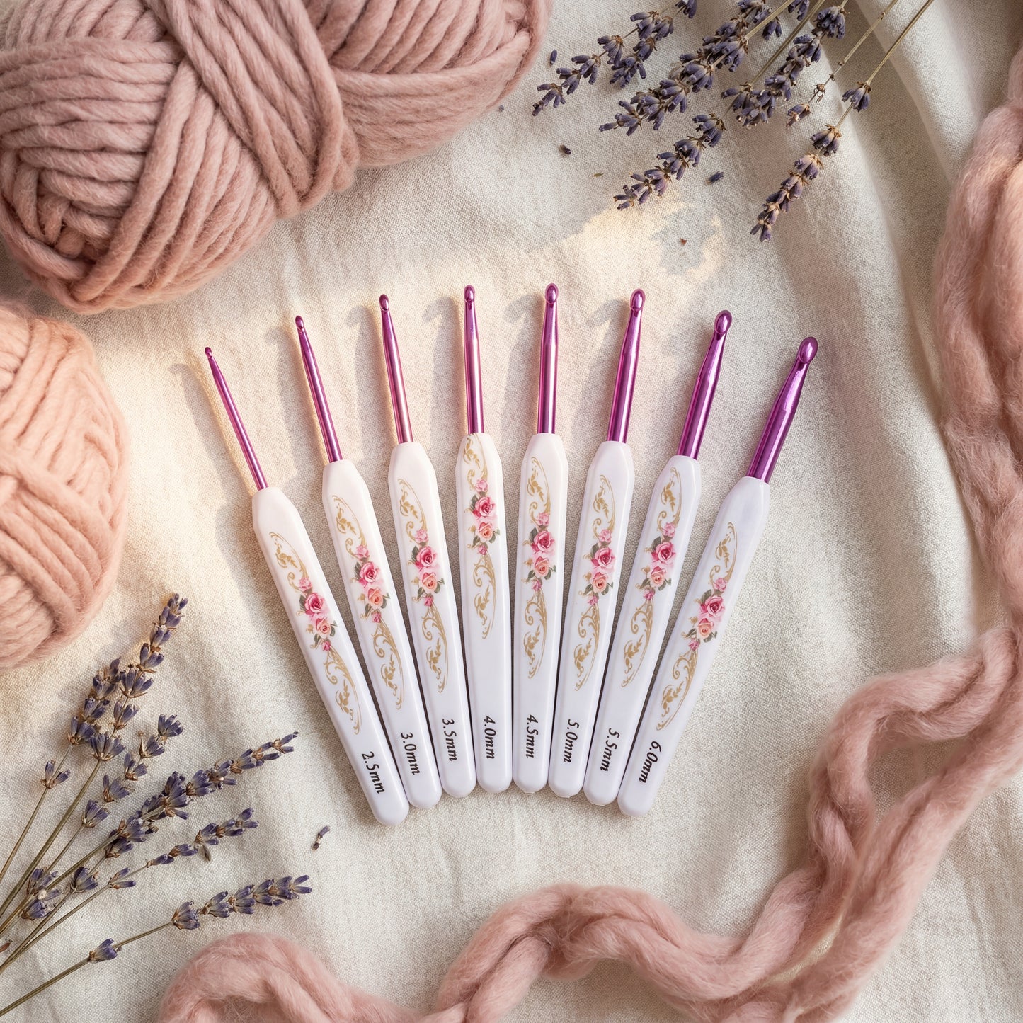 Crochelle™ - Ergonomic Crochet Hook Set