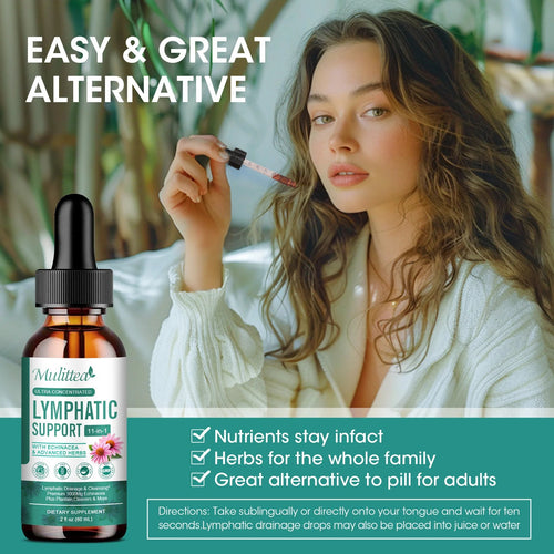 LymphoCleanse™- Wellness Drops for Lymphatic Drainage