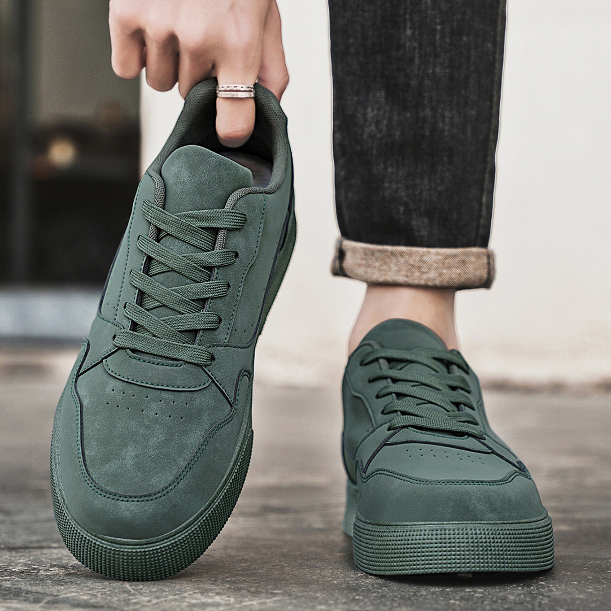 Verdant Court™ Sneaker | Modern Leisure Essential, Green