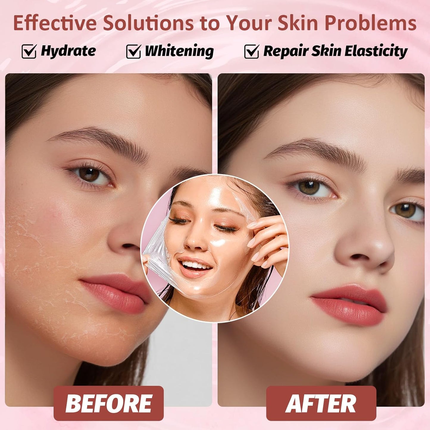 CollaPeel™ - Anti-Wrinkle, Acne Firming Mask