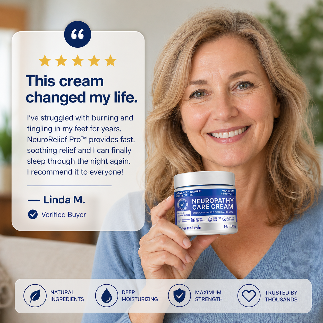 NeuroRelief Pro™ - Neuropathy Aches &amp; Nerve Pain Relief Cream