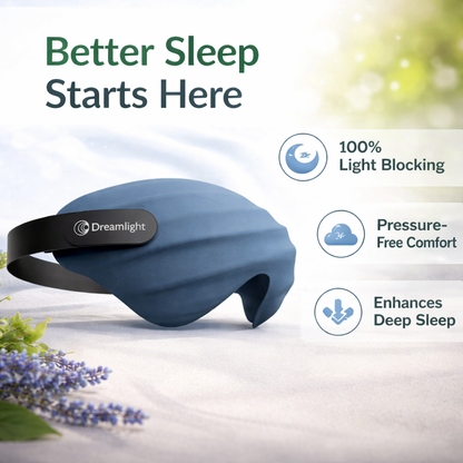 Dreamlight 3D Calm Eye Mask | Deep Sleep Solution for UAE Professionals