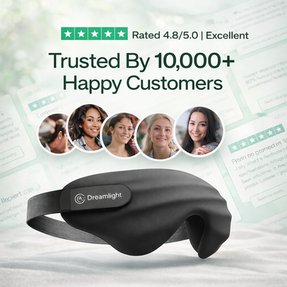 Dreamlight 3D Calm Eye Mask | Deep Sleep Solution for UAE Professionals