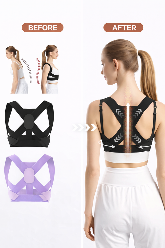 Posteva™ Posture Corrector | End Back & Neck Pain from Desk Work