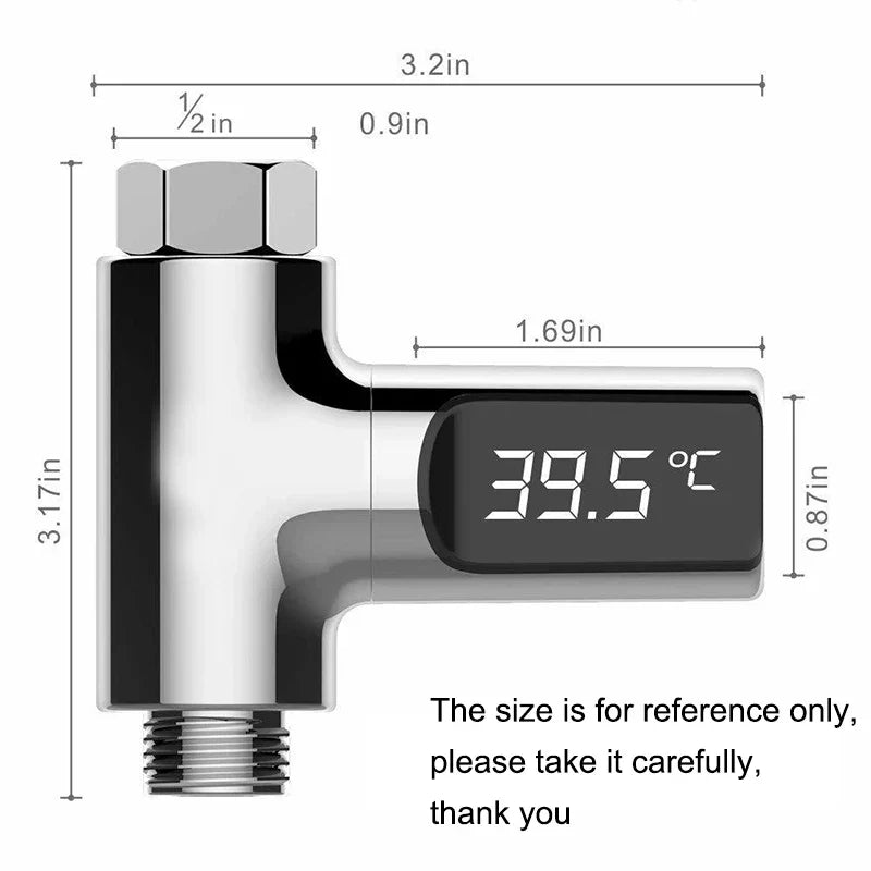 LED Water Shower Thermometer