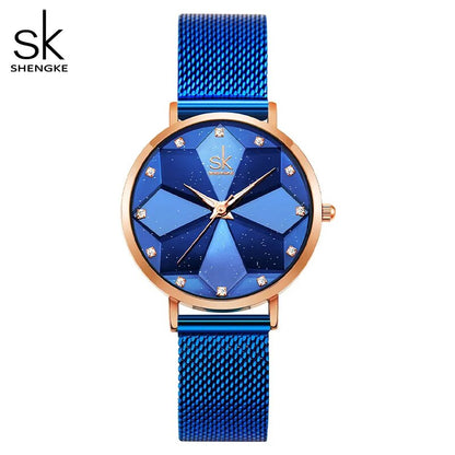 Romantic Flower Cutting Watch 5