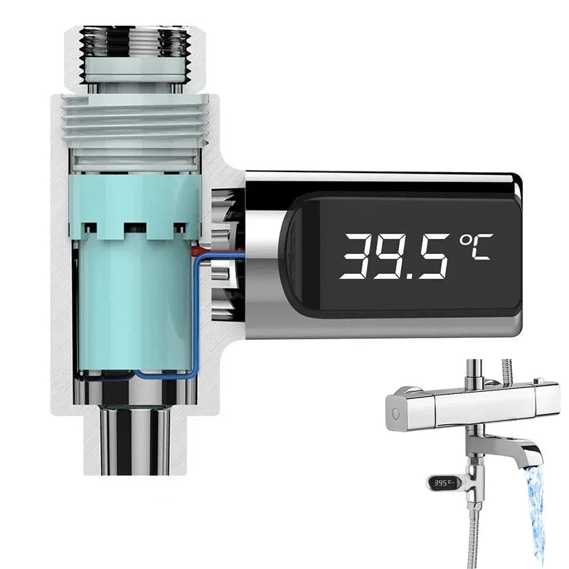 LED Water Shower Thermometer