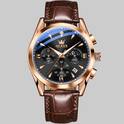 OLEV Luminescent Quartz Watch