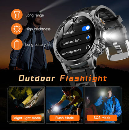 Ironclad Titan™ | Military-Grade Outdoor Smart Watch