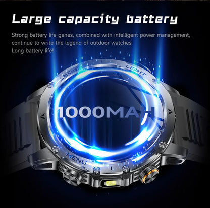 Ironclad Titan™ | Military-Grade Outdoor Smart Watch