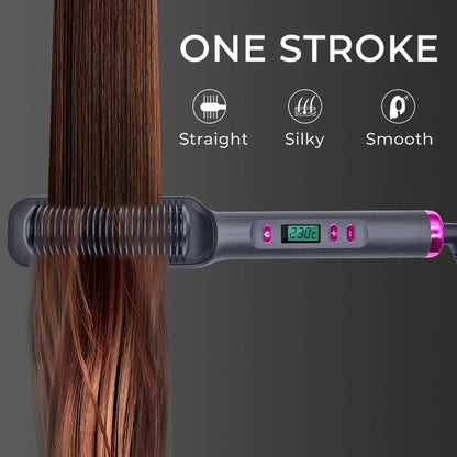SilkComb Pro™ - Anti-Scalding Ionic Hair Straightening Comb