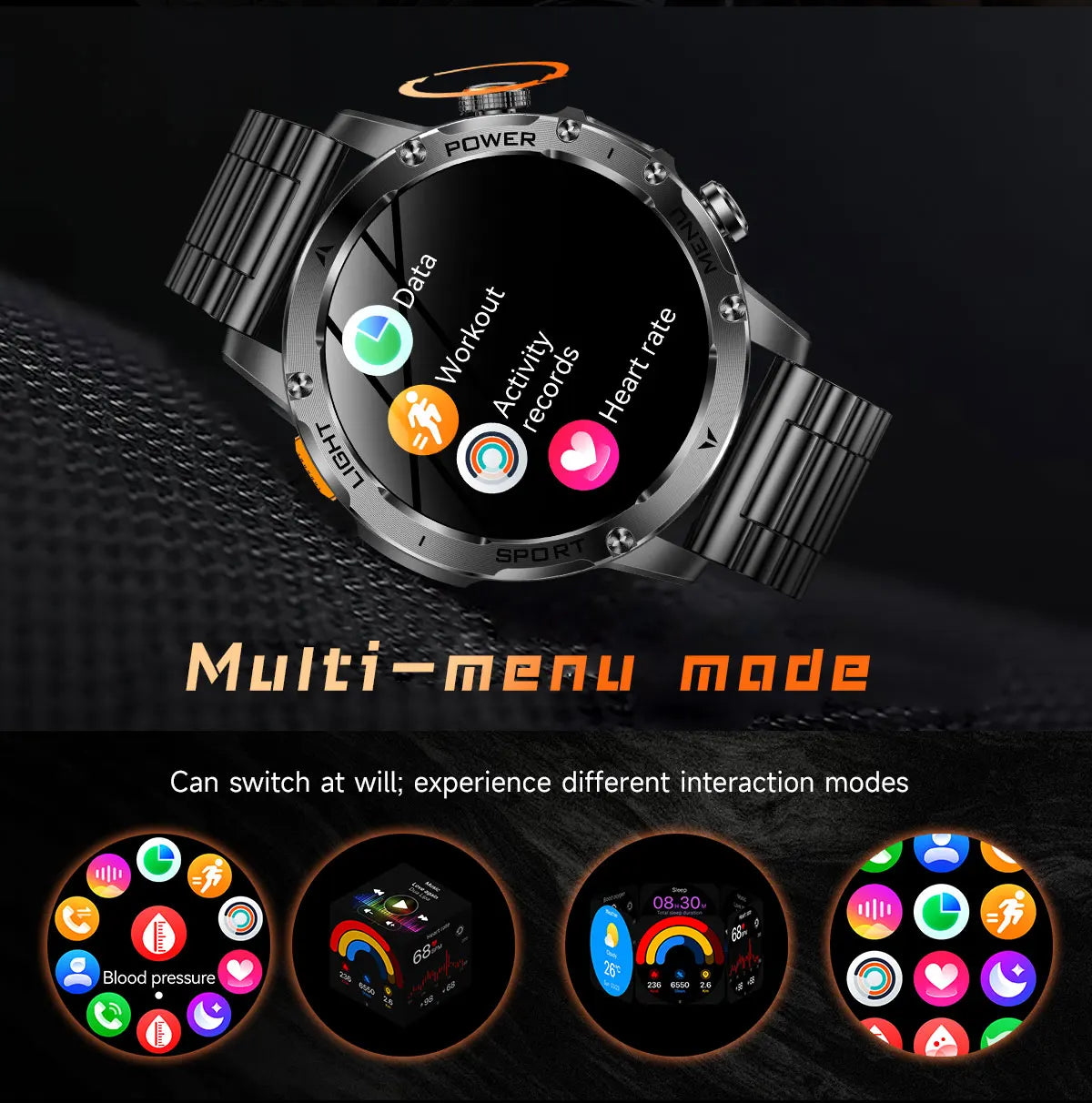 Ironclad Titan™ | Military-Grade Outdoor Smart Watch