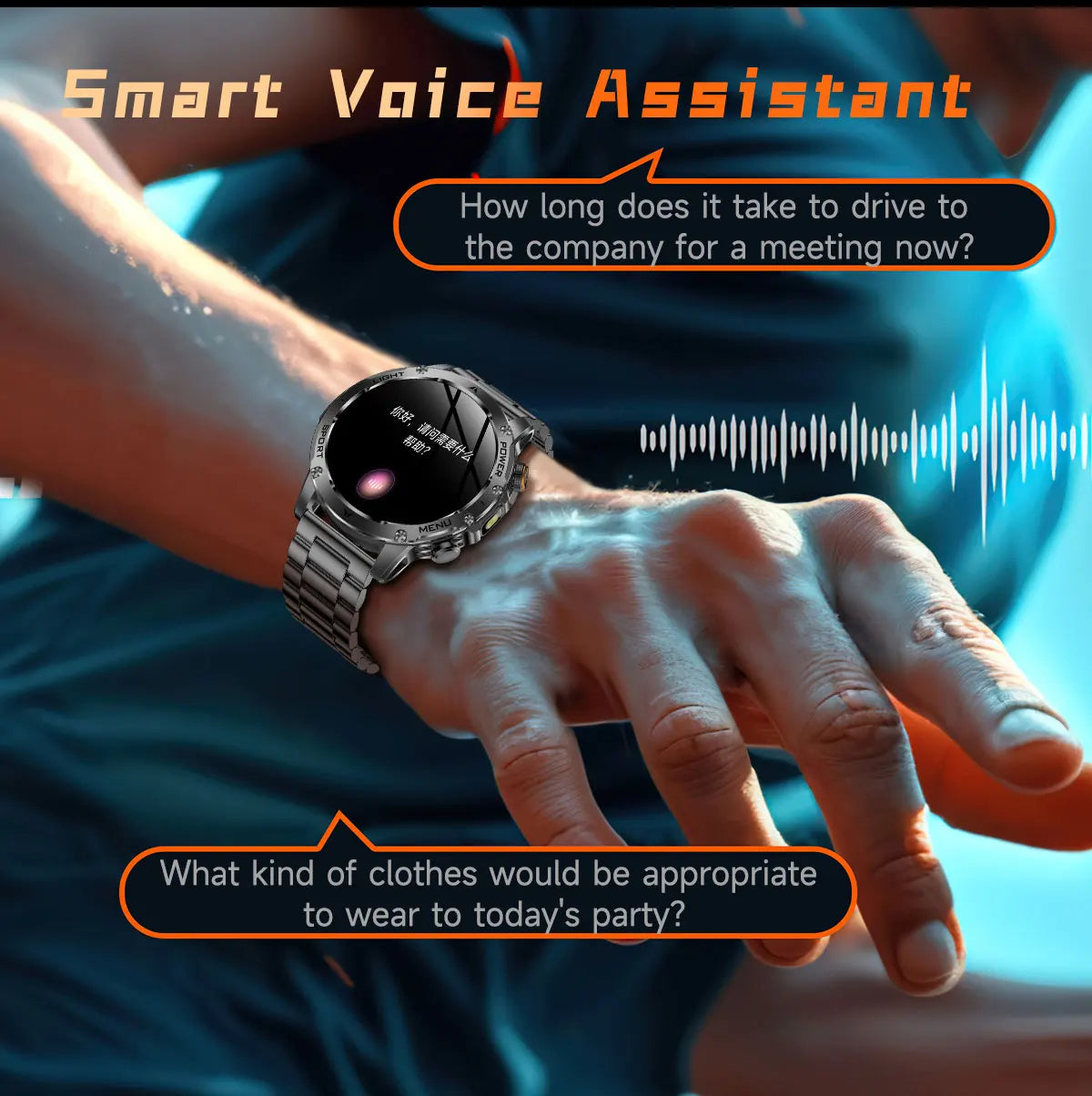 Ironclad Titan™ | Military-Grade Outdoor Smart Watch
