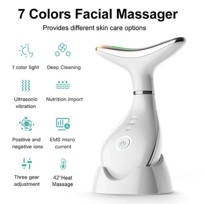 GlowLift Pro™ – 7-Color Face & Neck Massager