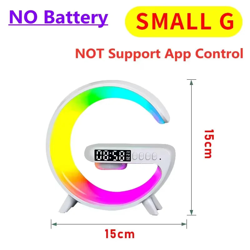 RGB Alarm Clock Charger & Speaker