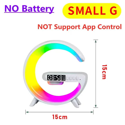 RGB Alarm Clock Charger & Speaker
