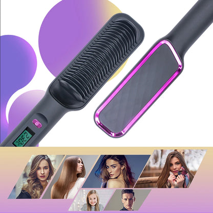 SilkComb Pro™ - Anti-Scalding Ionic Hair Straightening Comb