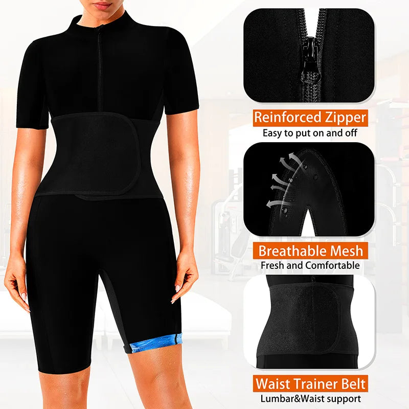 ThermaCurve™ 4-in-1 Sauna Sculpt Suit