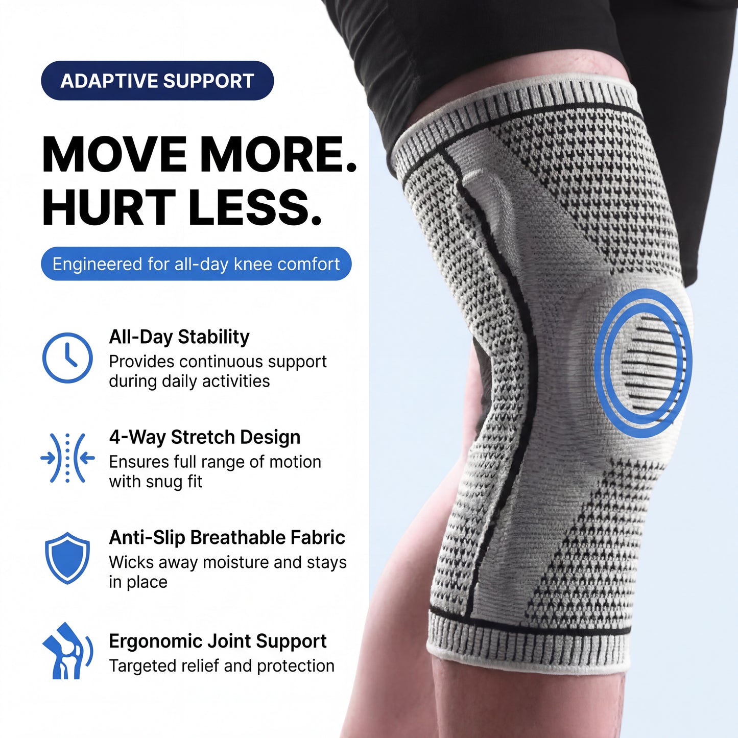 KneeFlex™ - Advanced Compression Knee Support