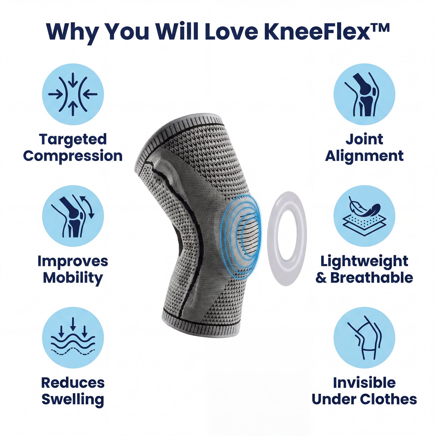 KneeFlex™ - Advanced Compression Knee Support