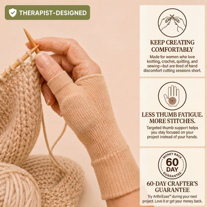 ArthriEase™ – Comfort Crafting Support Glove