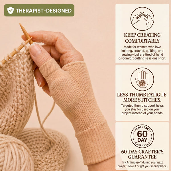 ArthriEase™ – Comfort Crafting Support Glove