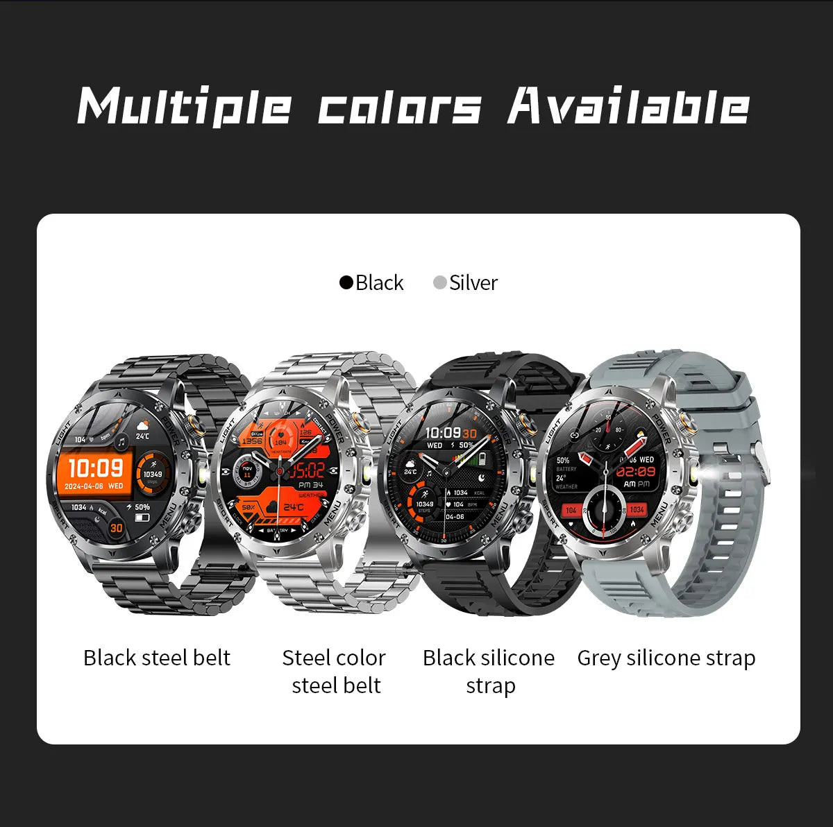 Ironclad Titan™ | Military-Grade Outdoor Smart Watch