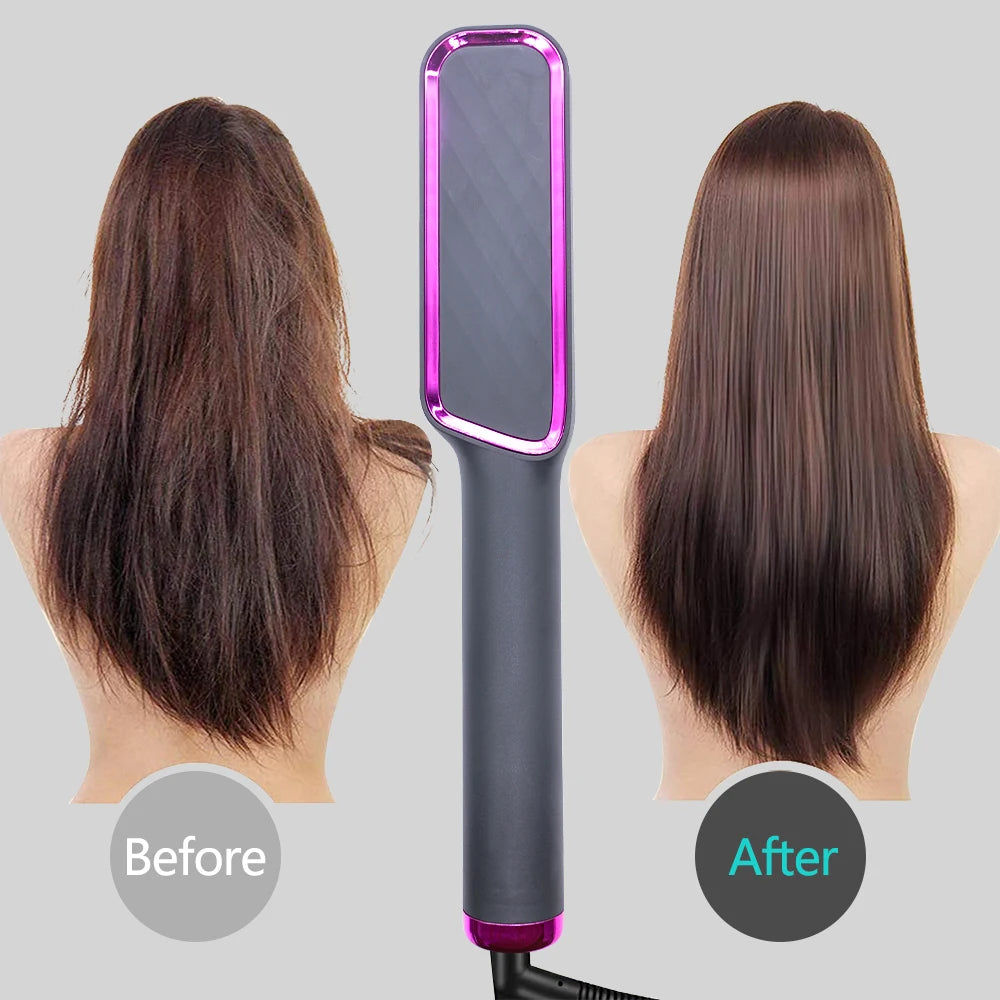 SilkComb Pro™ - Anti-Scalding Ionic Hair Straightening Comb