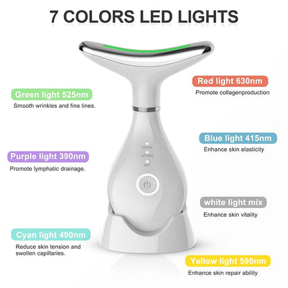GlowLift Pro™ – 7-Color Face & Neck Massager