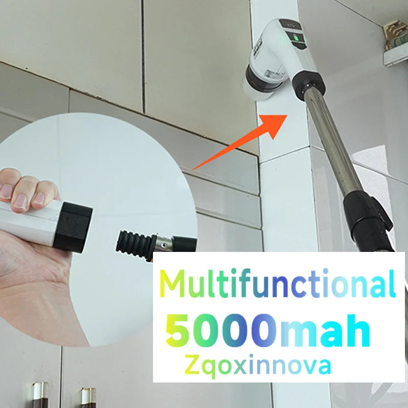 Electric Cordless Spin Scrubber