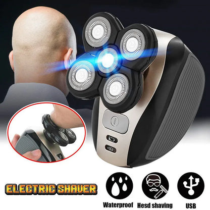 GroomPro 5 in 1 Portable rechargeable Shaver