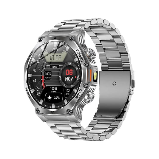 AK82 Sentinel Pro™ | Rugged HD Smart Watch with Flashlight