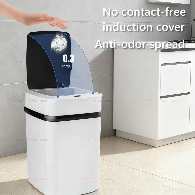 Smart Touchless Garbage Bin