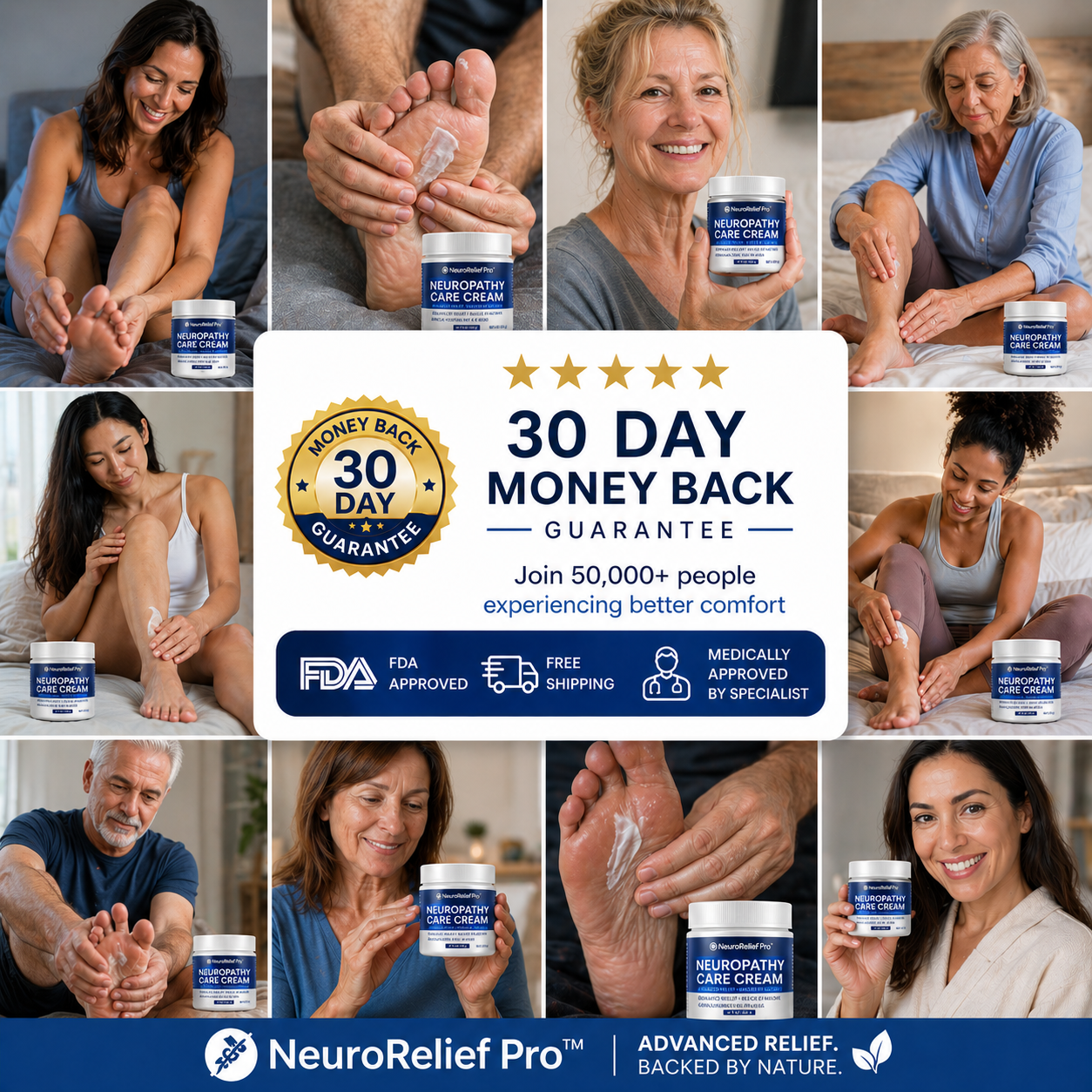 NeuroRelief Pro™ - Neuropathy Aches &amp; Nerve Pain Relief Cream