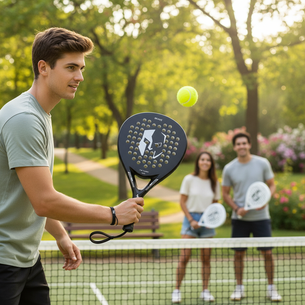 Aetherion™  Lightweight Carbon-Fiber Padel Racket