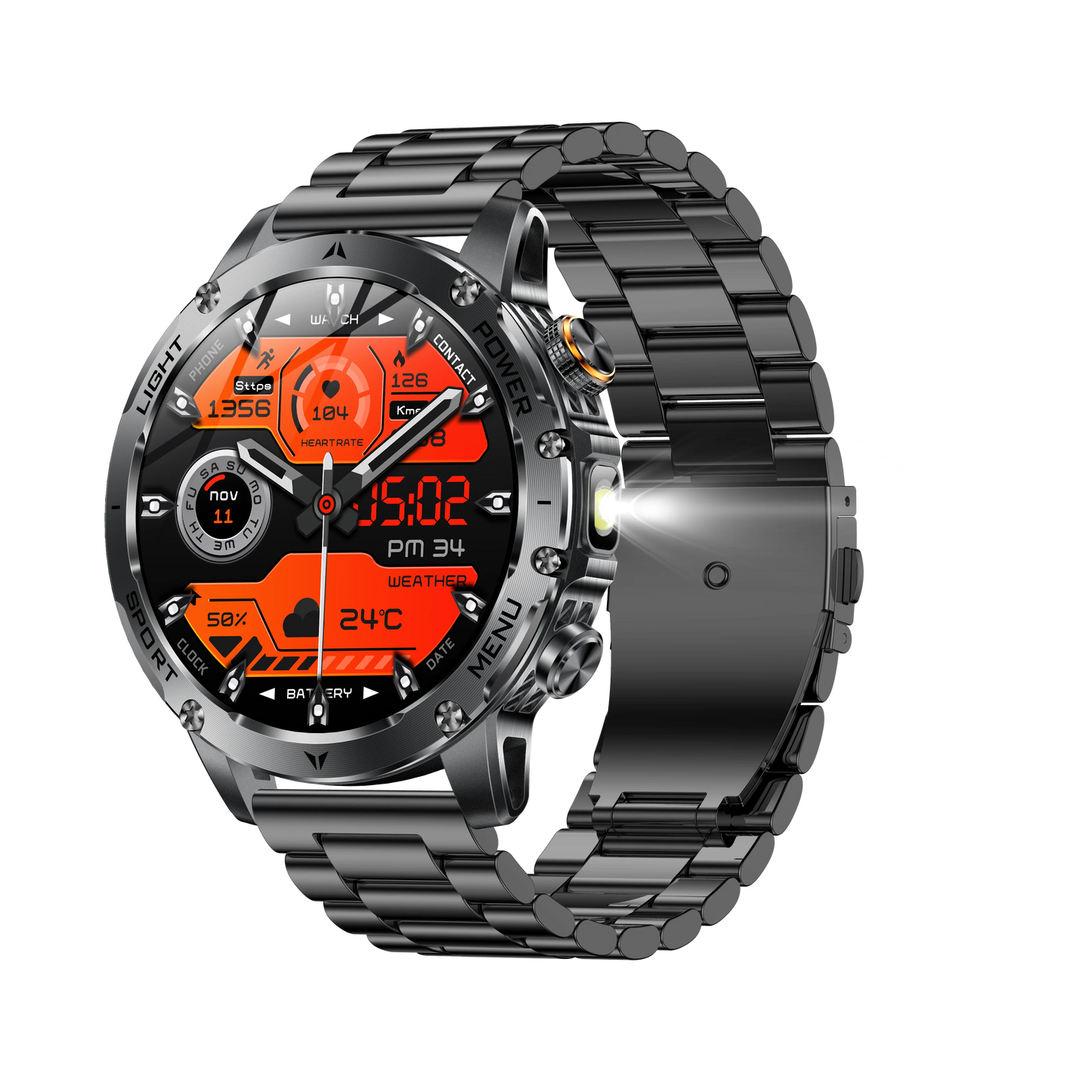 Ironclad Titan™ | Military-Grade Outdoor Smart Watch