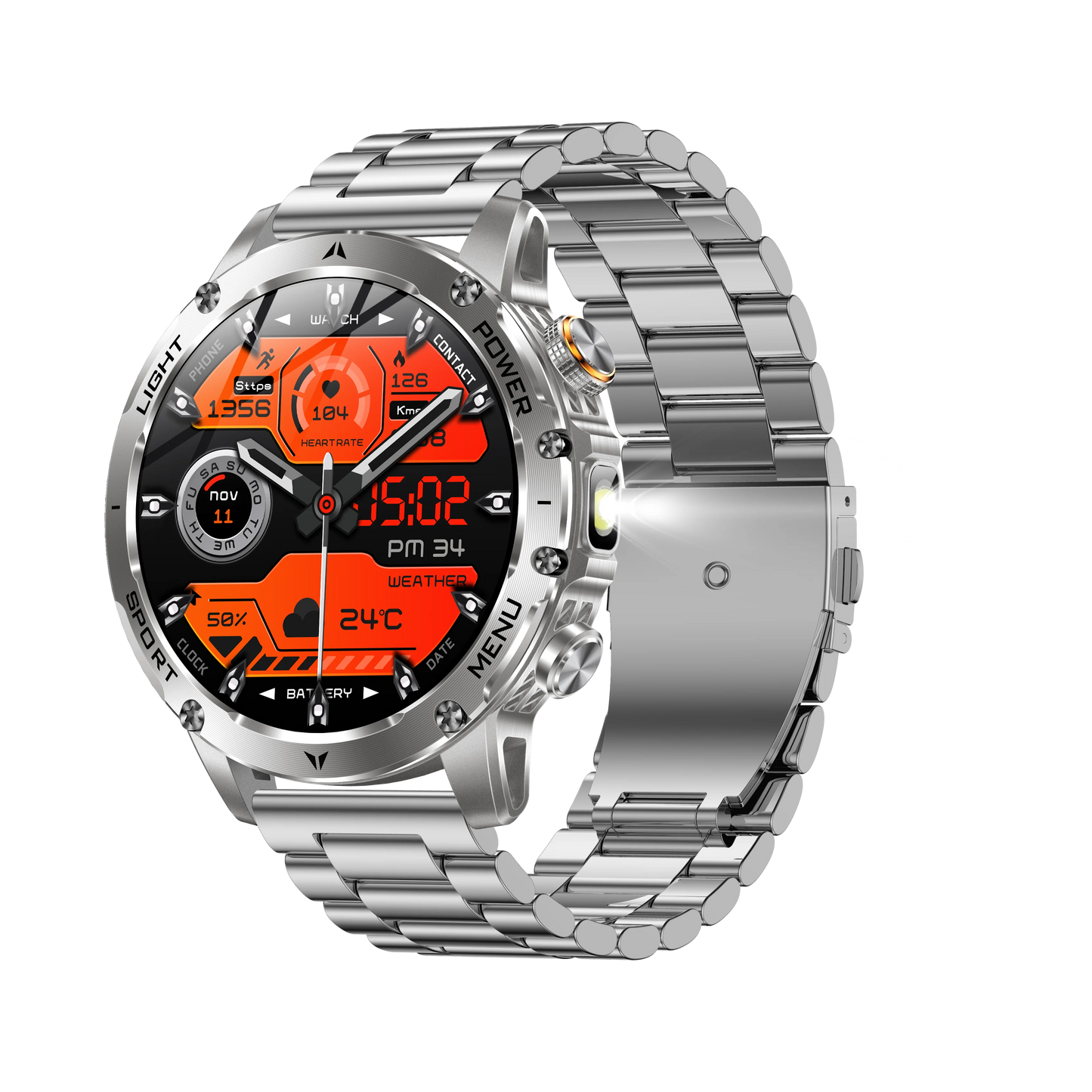Ironclad Titan™ | Military-Grade Outdoor Smart Watch