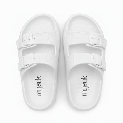 White Cloud Sandals