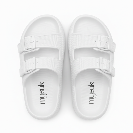 White Cloud Sandals